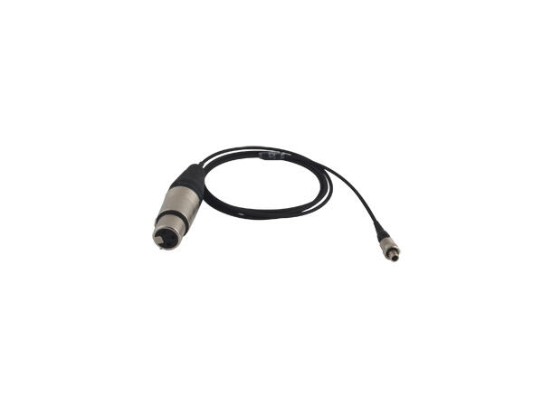 Wisycom CAL120 lemo / XLR kabel AF cable 120cm, LEMO 3pole / XLR-3F