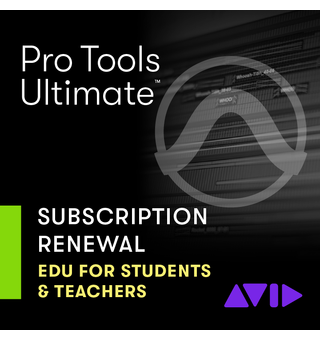 AVID Pro Tools ULTIMATE leiefornyelseEDU 1 år fornyelse for studenter og lærere