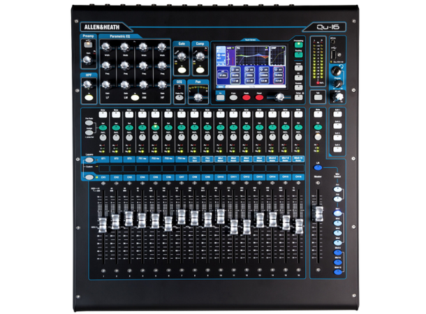 Allen & Heath QU-16 Digital mikser QU-16 Rackmountable 22 IN / 12 OUT 