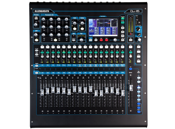 Allen & Heath QU-16 Digital mikser QU-16 Rackmountable 22 IN / 12 OUT