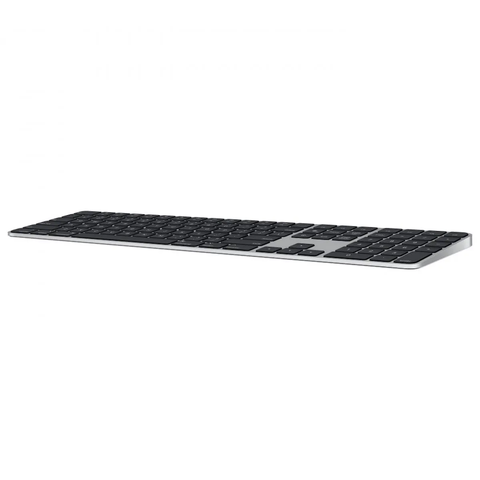 Apple Magic Keyboard Touch ID Black Keys Bl&#229;tann Tr&#229;dl&#248;s Sort/S&#248;lv (NORSK)