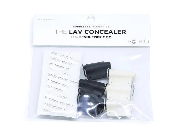 Bubblebee The Lav Concealer FOR SENNHEISER ME 2 (6-PACK) 