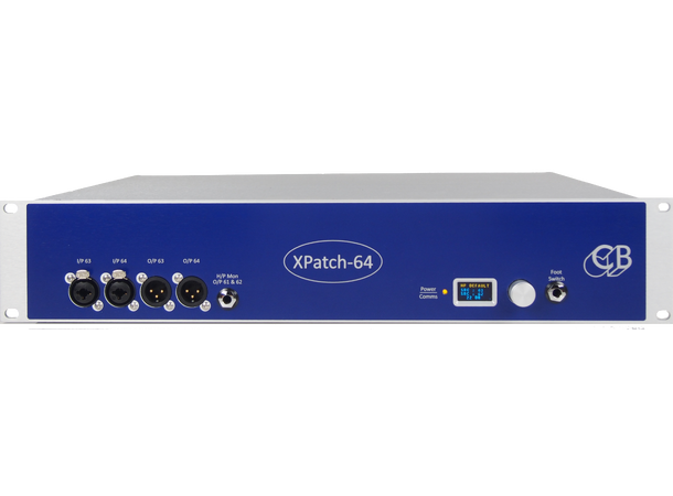 Colin Broad  XPatch 64  Patchsystem 64x64  Digitalt styrt Analog Patchsystem 