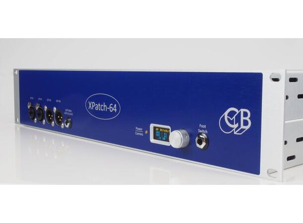 Colin Broad  XPatch 64  Patchsystem 64x64  Digitalt styrt Analog Patchsystem 