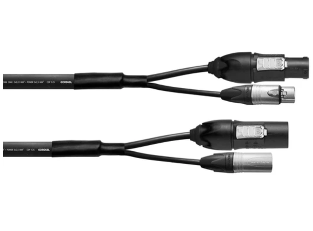 Cordial Hybrid PowerT1 + DMX1 - 3p  5m CPH 5 DMX 1 PWR 1 TRUE 1 