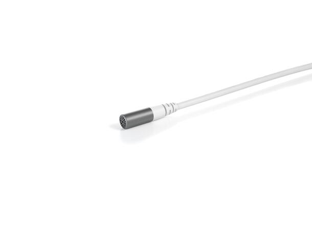 DPA 6061 CORE Omni Submini Mic Loud SPL, White, MicroDot 