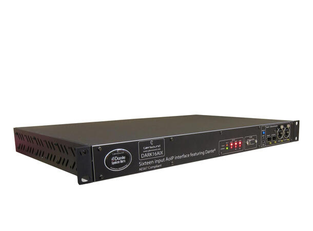 Glensound DARK16I Dante AD konverter Analogue input only version of DARK1616 