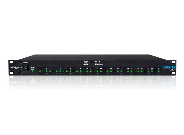 Livemix AD-24 24 CHANNEL ANALOG INPUT UNIT 