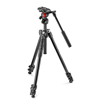 MANFROTTO Stativkit Video 290 live fluid video head