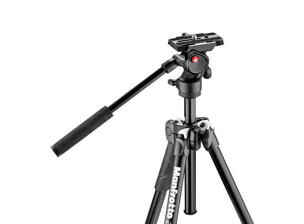 MANFROTTO Stativkit Video 290 live fluid video head 