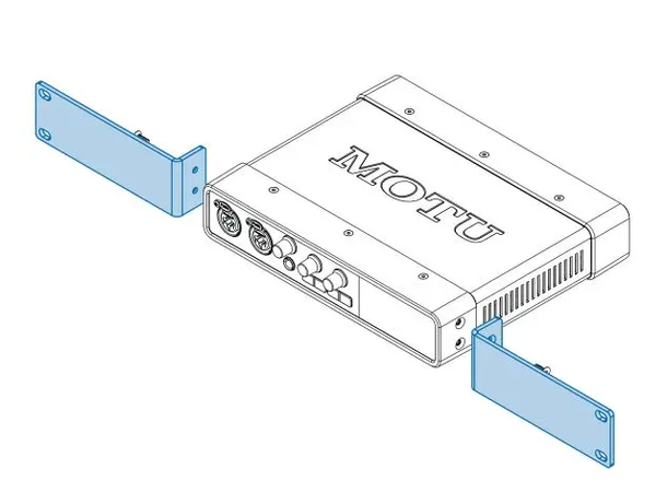 Motu Half-Rack Mounting Kit 3000 for å montere 1 stk Ultralite MK5 i rack 