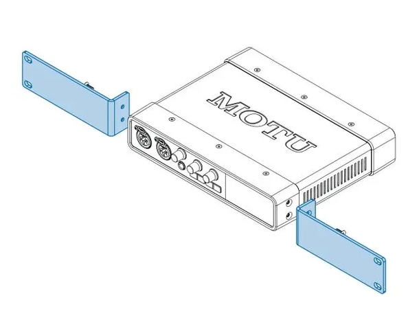 Motu Half-Rack Mounting Kit 3000 for å montere 1 stk Ultralite MK5 i rack