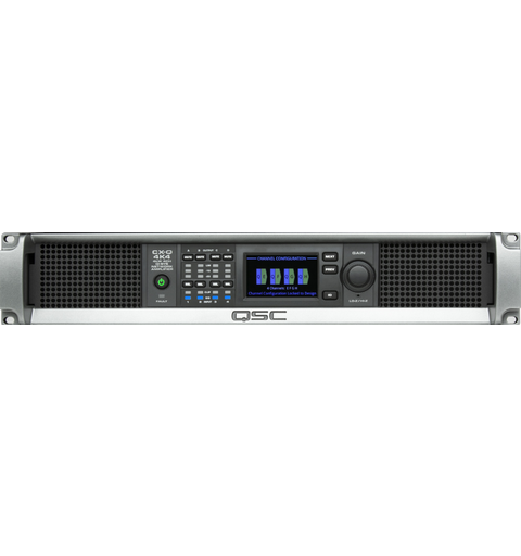 QSC 4-Channel 1000W Q-SYS network Amp 4x1000W nettverks Forsterker