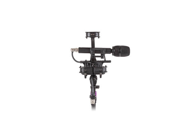 RYCOTE Stereo Cyclone Ambisonic Kit 1 ecordists using a Sennheiser AMBEO 