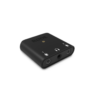 Røde AI-Micro dual-channel interface audio to a mobile device