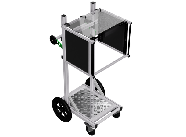 Soundcart MiniCart MAX MAX is a height adjustable sound cart 