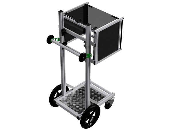 Soundcart MiniCart MAX MAX is a height adjustable sound cart 