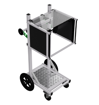 Soundcart MiniCart MAX MAX is a height adjustable sound cart