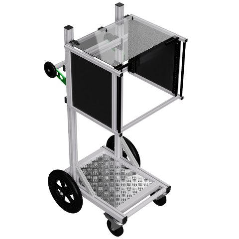 Soundcart MiniCart MAX MAX is a height adjustable sound cart