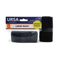URSA LARGE DOUBLE POUCH Waist Big Pouch - Black
