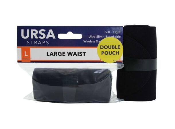 URSA LARGE DOUBLE POUCH Waist Big Pouch - Black 