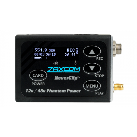 Zaxcom ZMT-4 Ultra small transmitter for microphones at 12, 24, 36, 48V