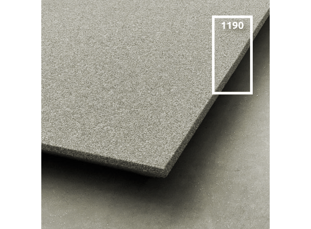 Artnovion Sparta Absorber Ash Grey Pakke med 4 paneler, 1190x595x60mm, grå 