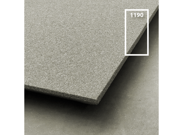 Artnovion Sparta Absorber Ash Grey Pakke med 4 paneler, 1190x595x60mm, grå