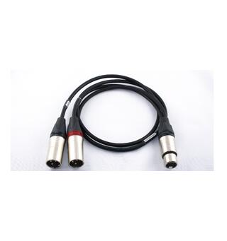 Audioroot XLR5F to (2) XLR3M 60cm length