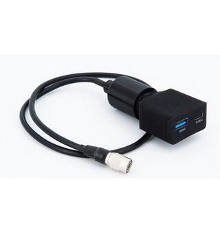 Audioroot eUSB-C-HRS4 10-24V Hirose to USB type C converter