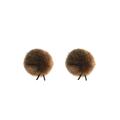 Bubblebee The Twin Windbubbles BR LAV Size 2, Brown 2 stk. Vindhette