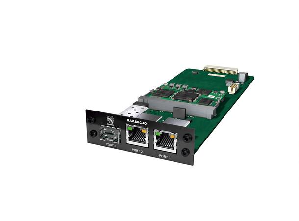 Direct Out RAV.SRC.IO Opsjonskort RAVENNA/ST2110 AoIP modul med SRC 