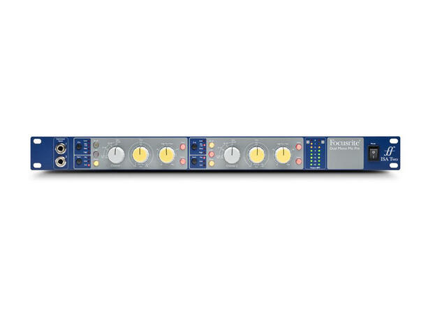 Focusrite ISA TWO Dual ISA preamp Micpre 2 ch, 19"/1U 