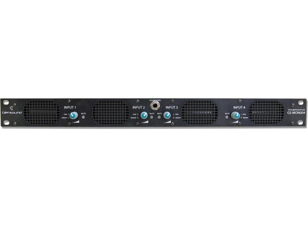 Glensound GS-MON004 4ch høyttaler Fire kanalers 1u 19" ackhøyttaler 