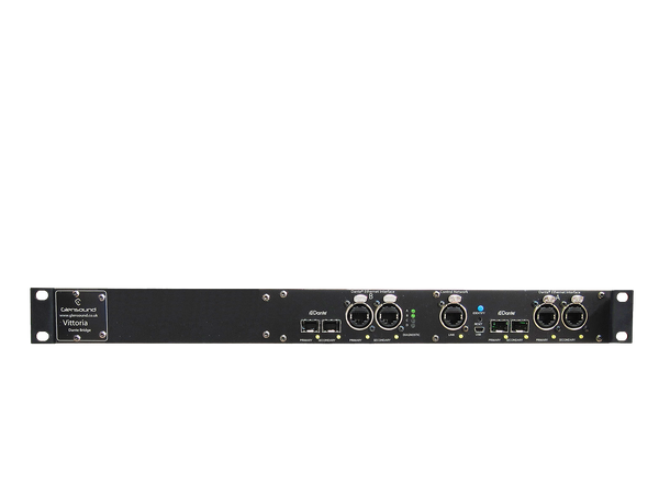 Glensound VITTORIA 32x32 Dante Bridge Kobler to domener sammen med SRC 