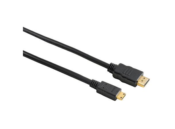 HAMA Mobil HDMI Kabel typ A-C typ C Mini HDMI, 2m 