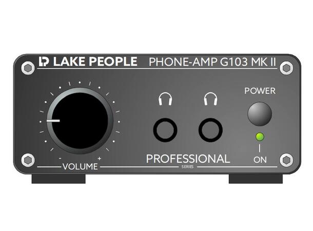 Lake People G103 P MKII hodetelefon amp. XLR-Stereo headphone amplifier 