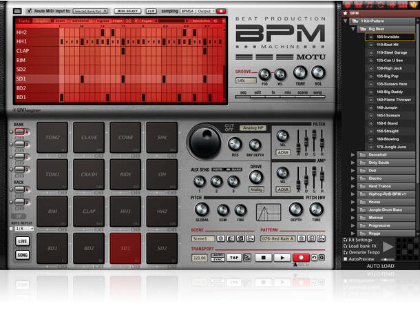 MOTU BPM 1.5 Beat Production Machine