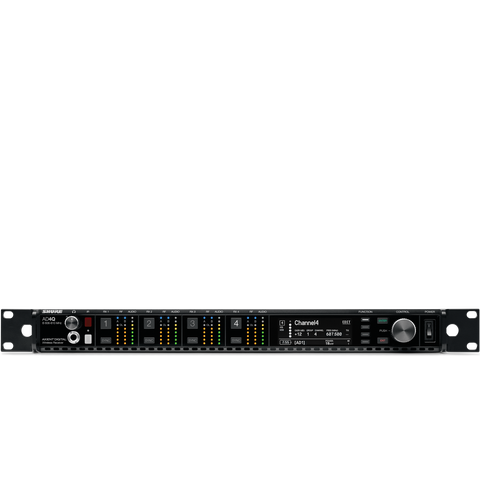 Shure AD4QE-A Quad Channel Receiver Axient. Redundant DC power (470-636 MHz)