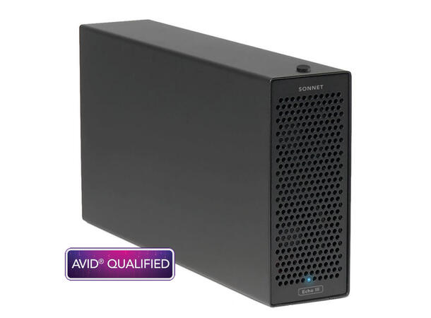 Sonnet Echo 3 Desktop TB3 Chassis Thunderbolt 3 og HDX kompatibelt 