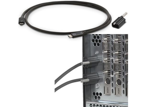 Sonnet Echo 3 Desktop TB3 Chassis Thunderbolt 3 og HDX kompatibelt 