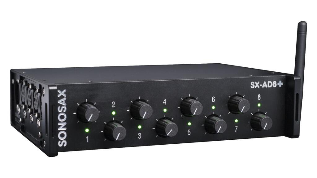 Sonosax SXAD8+ DANTE 8 Mic/Lines Preamplifier with Dante Prolyd AS