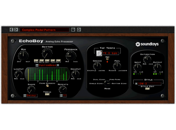 Soundtoys Echoboy Decades of echo devices 