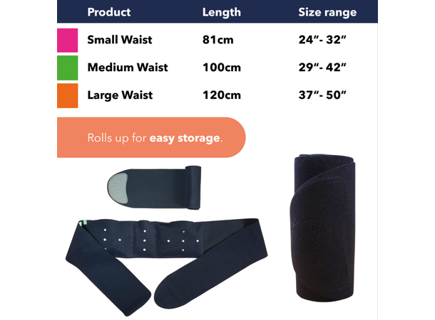 URSA Keep Warm Straps S Small Waist. Black 