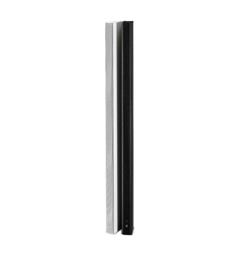 YAMAHA Slim DANTE PoE line array speaker ADECIA, 16 x 1.5" full-range, Black