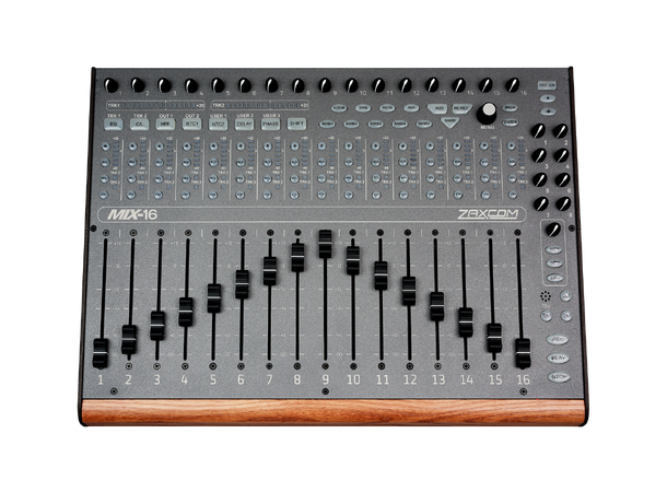Zaxcom MIX-16 control surface 24 track recording