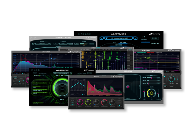 Zynaptiq ZAPII Bundle Unveil, Unfilter, Unchirp, Pitchmap ++