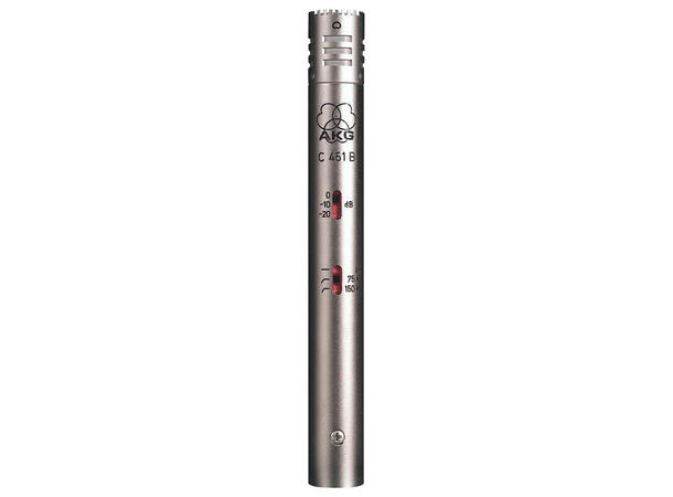 AKG C451B småmembranmikrofon Klassisk sigar til kor og instrumenter 