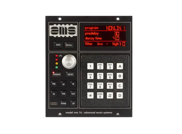 AMS NEVE RMX16 500 SERIES REVERB MODULE 