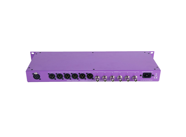 Alice LTC Timecode DA forsterker 6x Neutrik audio ut - 6x BNC ut 